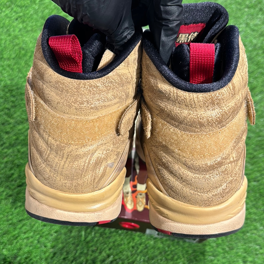 Rui Hachimura x Air Jordan 8 Retro SE 'Black Samurai'