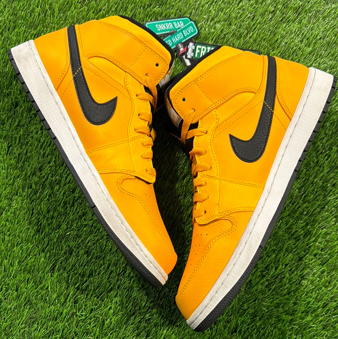 Air Jordan 1 Mid 'University Gold'