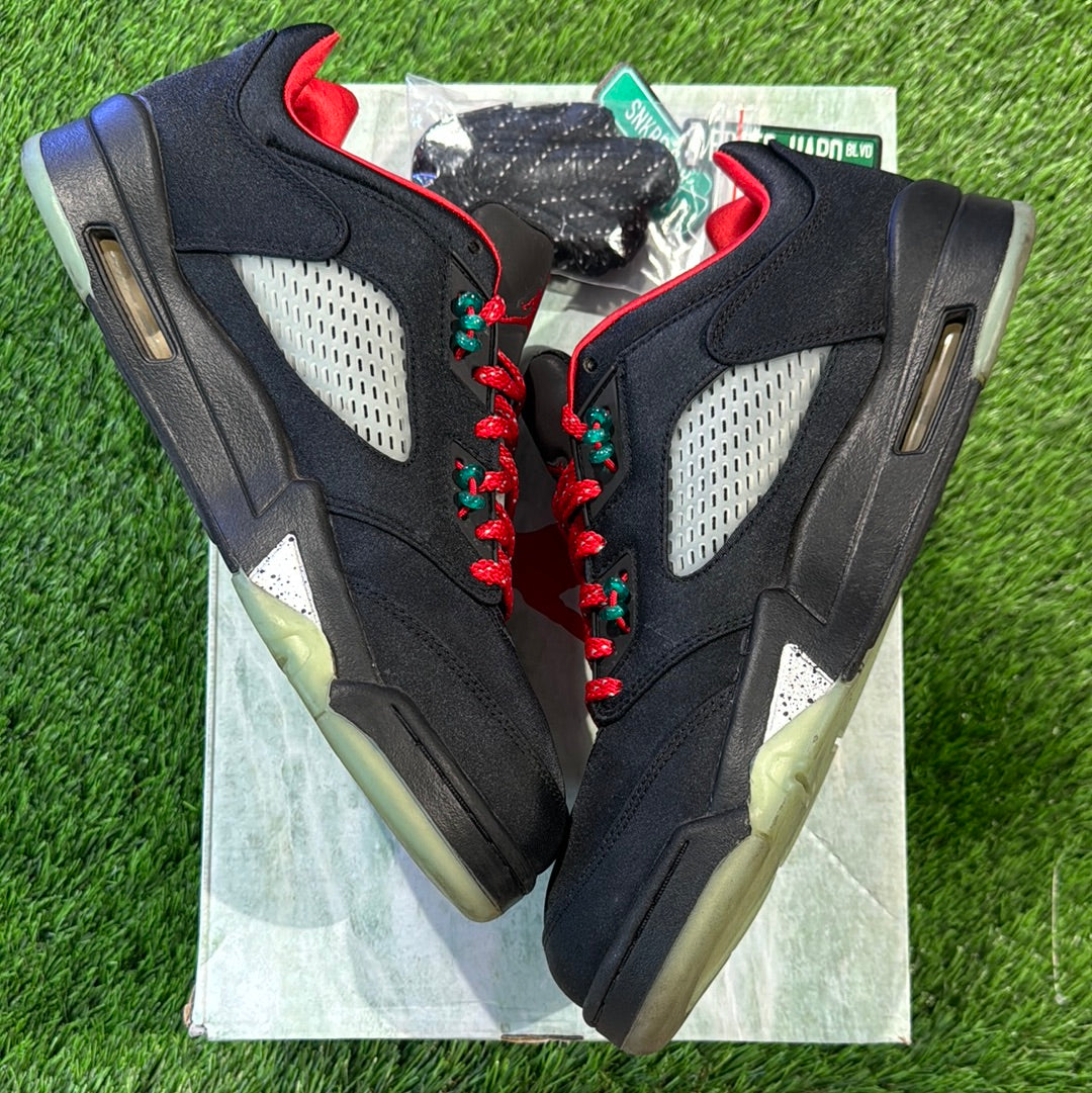 CLOT x Air Jordan 5 Retro Low 'Jade'