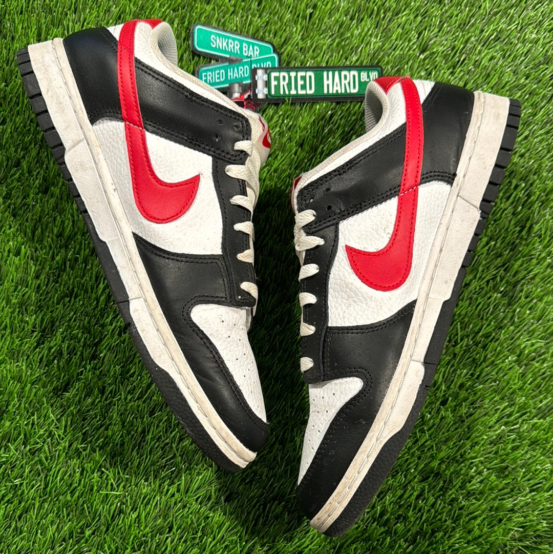 Dunk Low 'Black White Red'