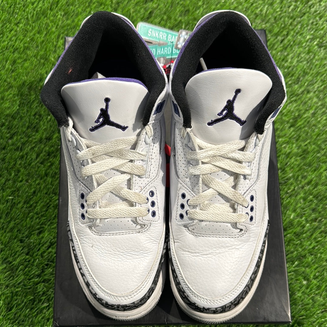Air Jordan 3 Retro GS 'Dark Iris'