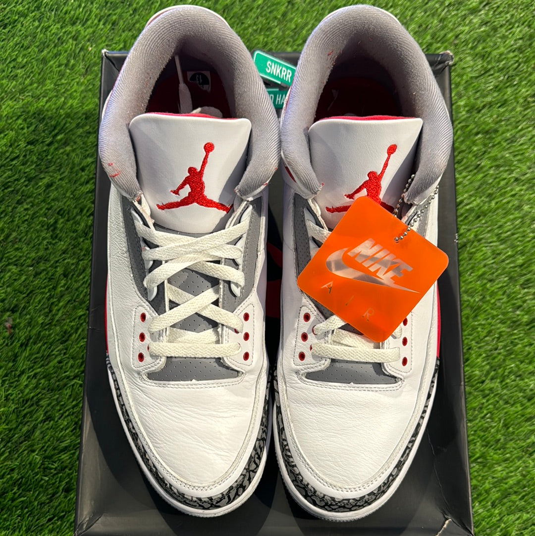 Air Jordan 3 Retro 'Fire Red' 2022