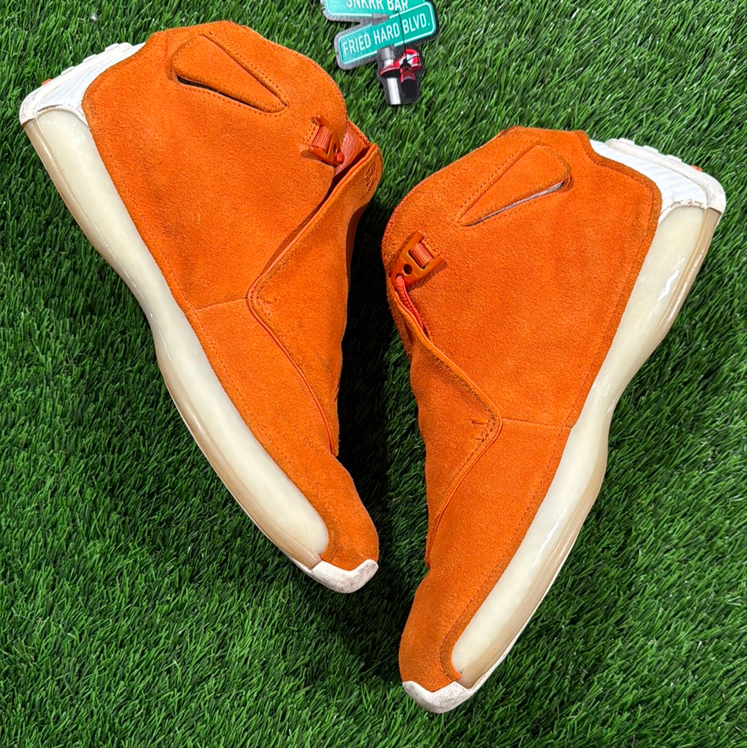 Air Jordan 18 Retro 'Orange Suede'