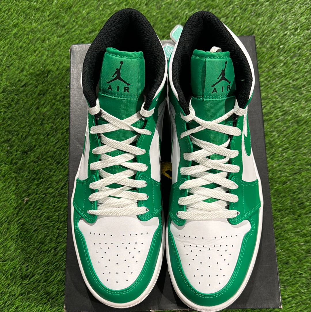 Air Jordan 1 Mid 'Lucky Green'