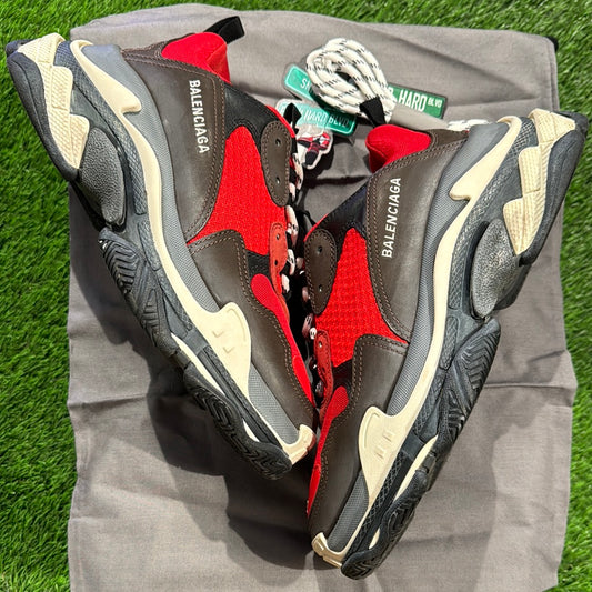 Balenciaga Triple S Sneaker 'Black Red'