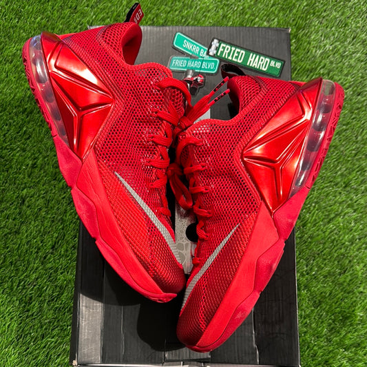 LeBron 12 Low 'University Red'