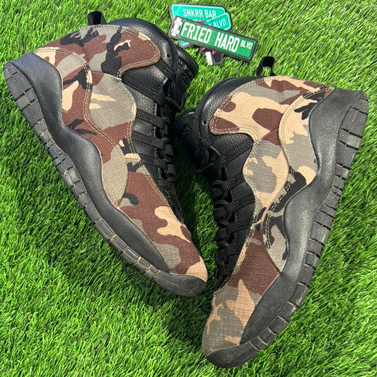 Air Jordan 10 Retro 'Woodland Camo'