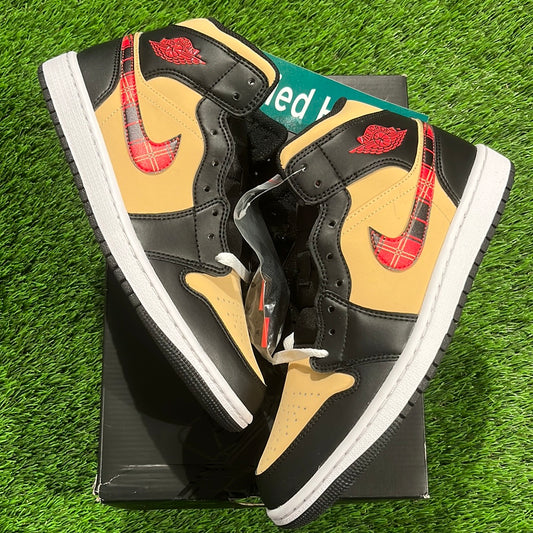 Air Jordan 1 Mid SE 'Tartan Swoosh'