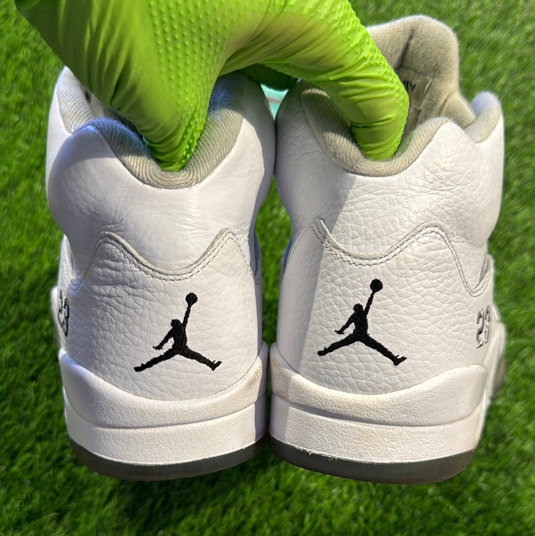 Air Jordan 5 Retro 'Metallic White' 2015