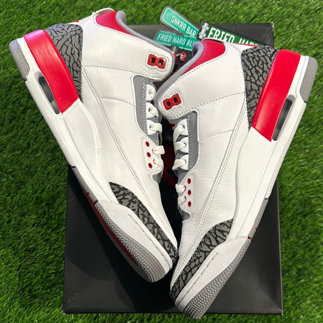 Air Jordan 3 Retro 'Fire Red' 2022
