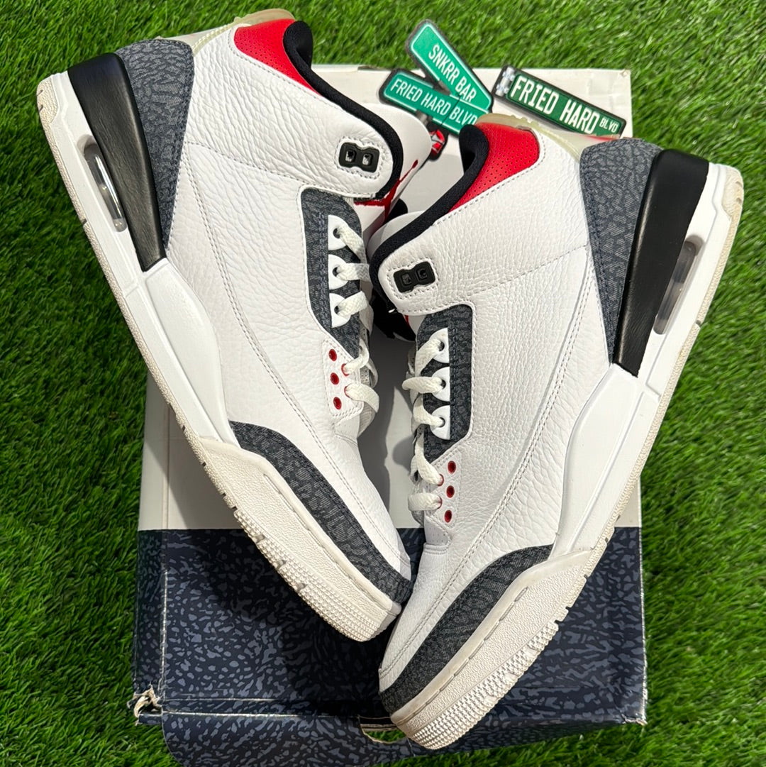 Air Jordan 3 Retro Denim SE 'Fire Red'