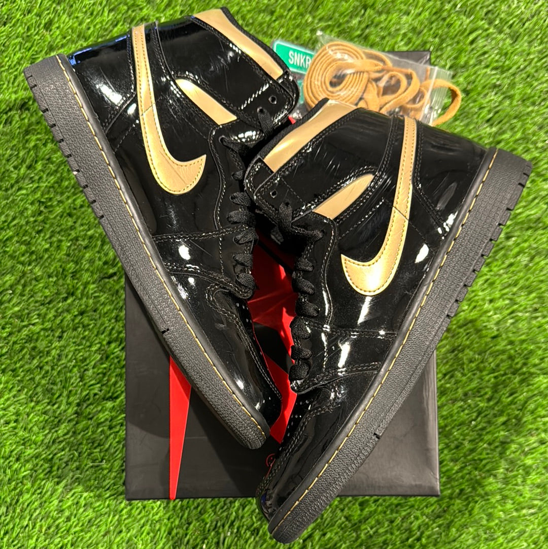 Air Jordan 1 Retro High OG 'Black Metallic Gold'