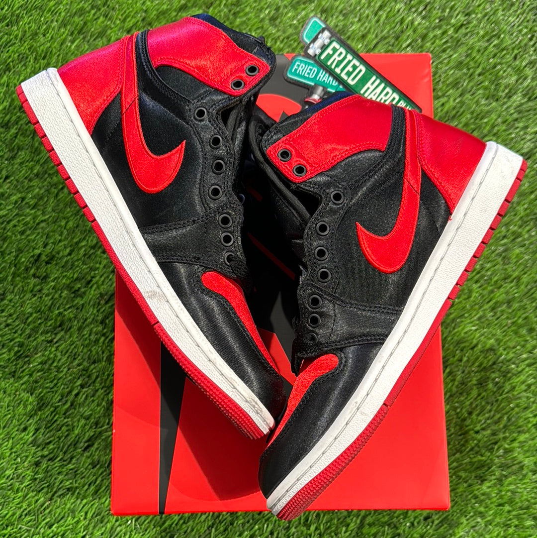 Wmns Air Jordan 1 Retro High OG 'Satin Bred' 2023