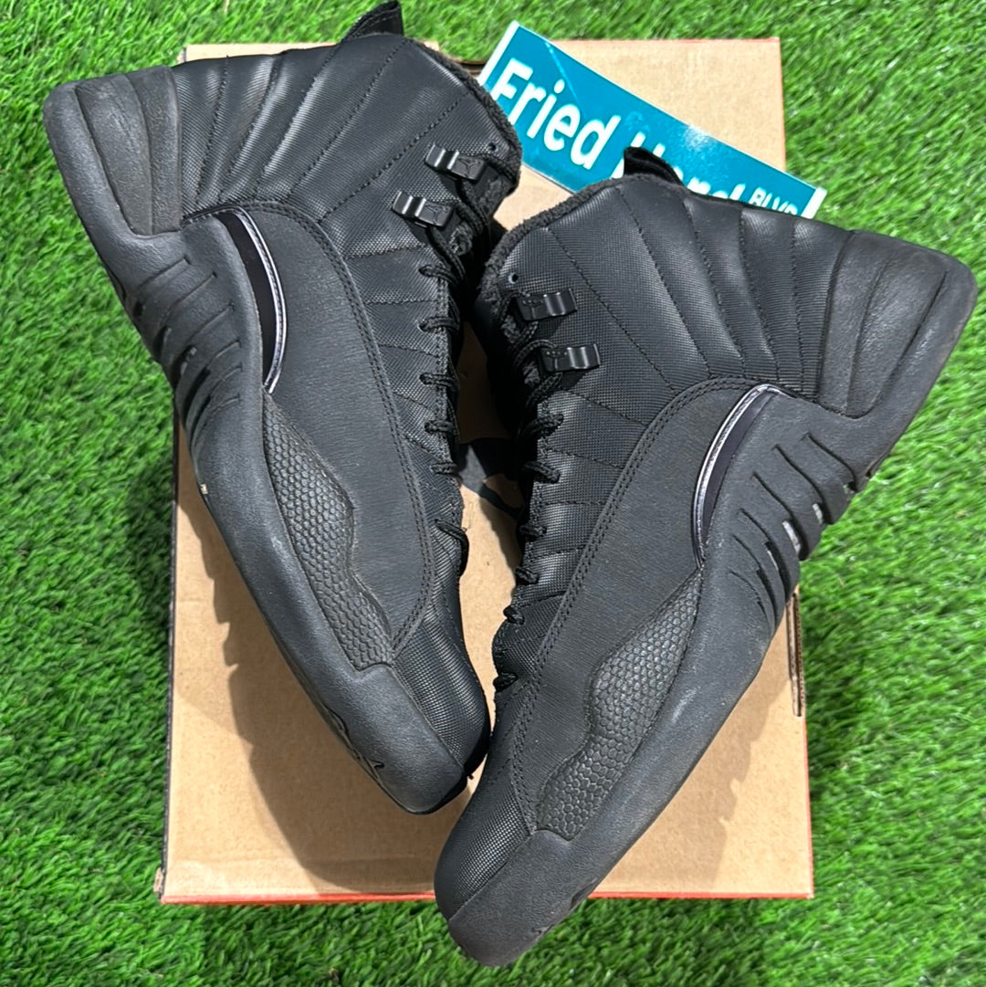 Air Jordan 12 Retro Winterized 'Triple Black'