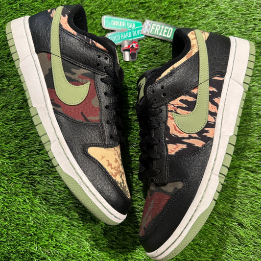 Dunk Low SE 'Black Multi-Camo'