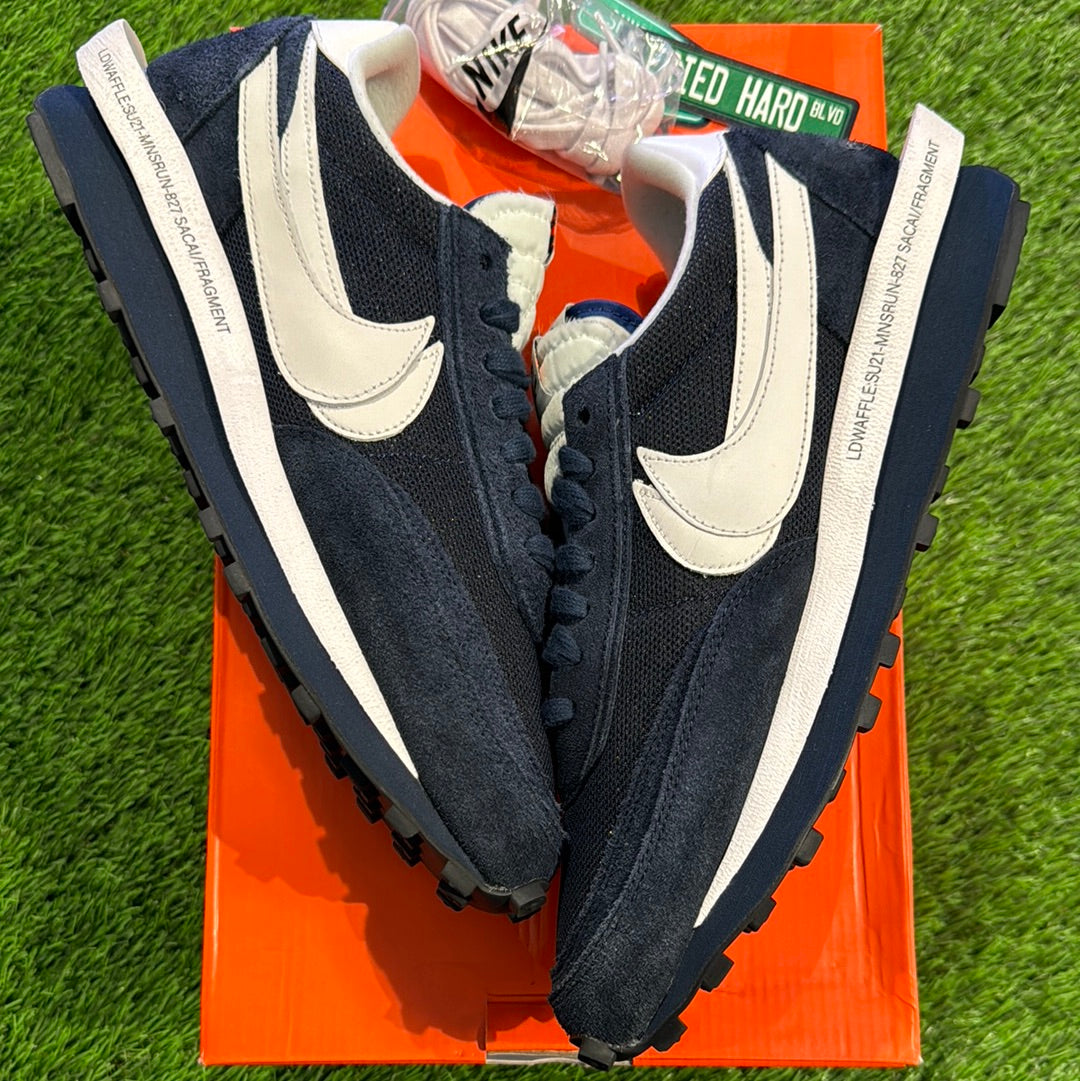 Fragment Design x sacai x LDV Waffle 'Blackened Blue'