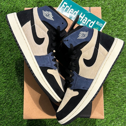 Wmns Air Jordan 1 High Zoom Comfort 2 'Blackened Blue'
