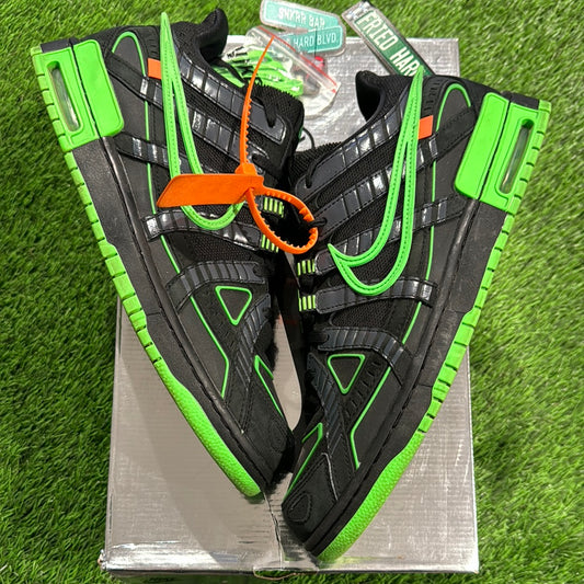 Off-White x Air Rubber Dunk 'Green Strike'