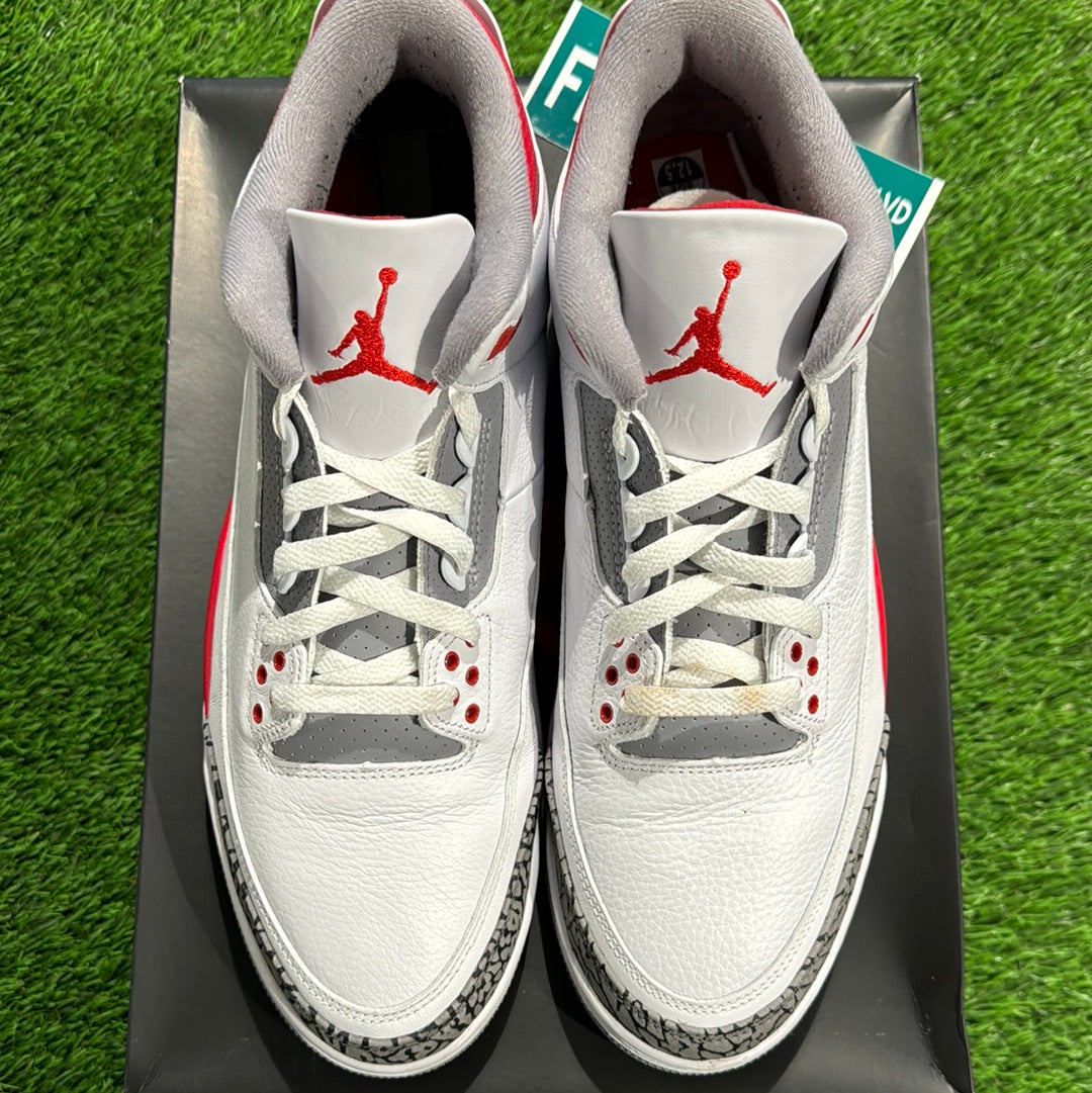 Air Jordan 3 Retro 'Fire Red' 2022