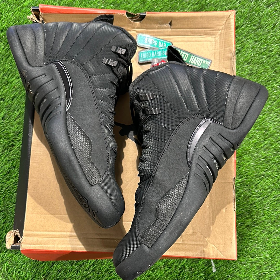 Air Jordan 12 Retro Winterized 'Triple Black'