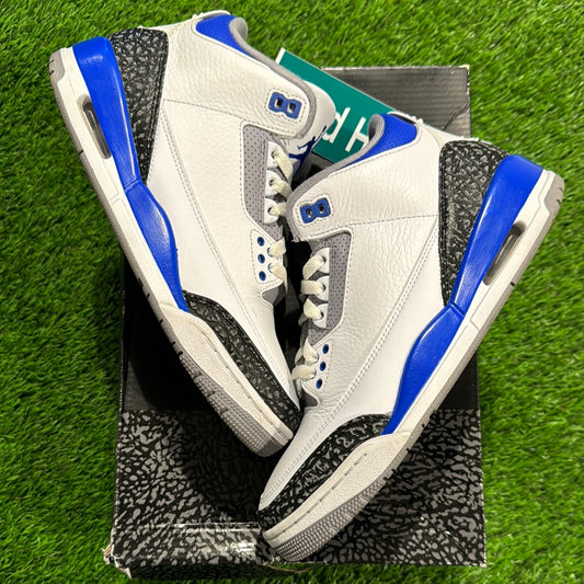 Air Jordan 3 Retro 'Racer Blue'