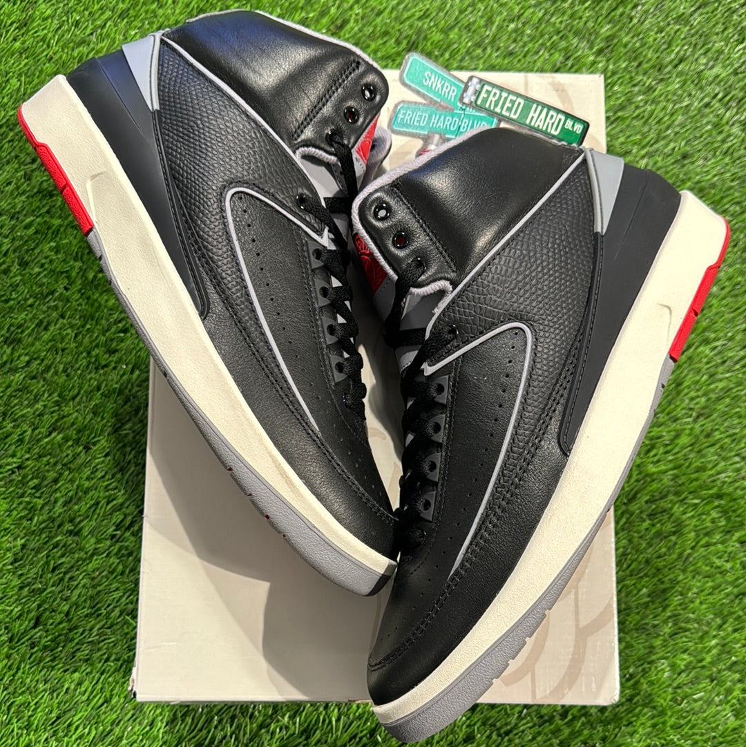 Air Jordan 2 Retro 'Black Cement'