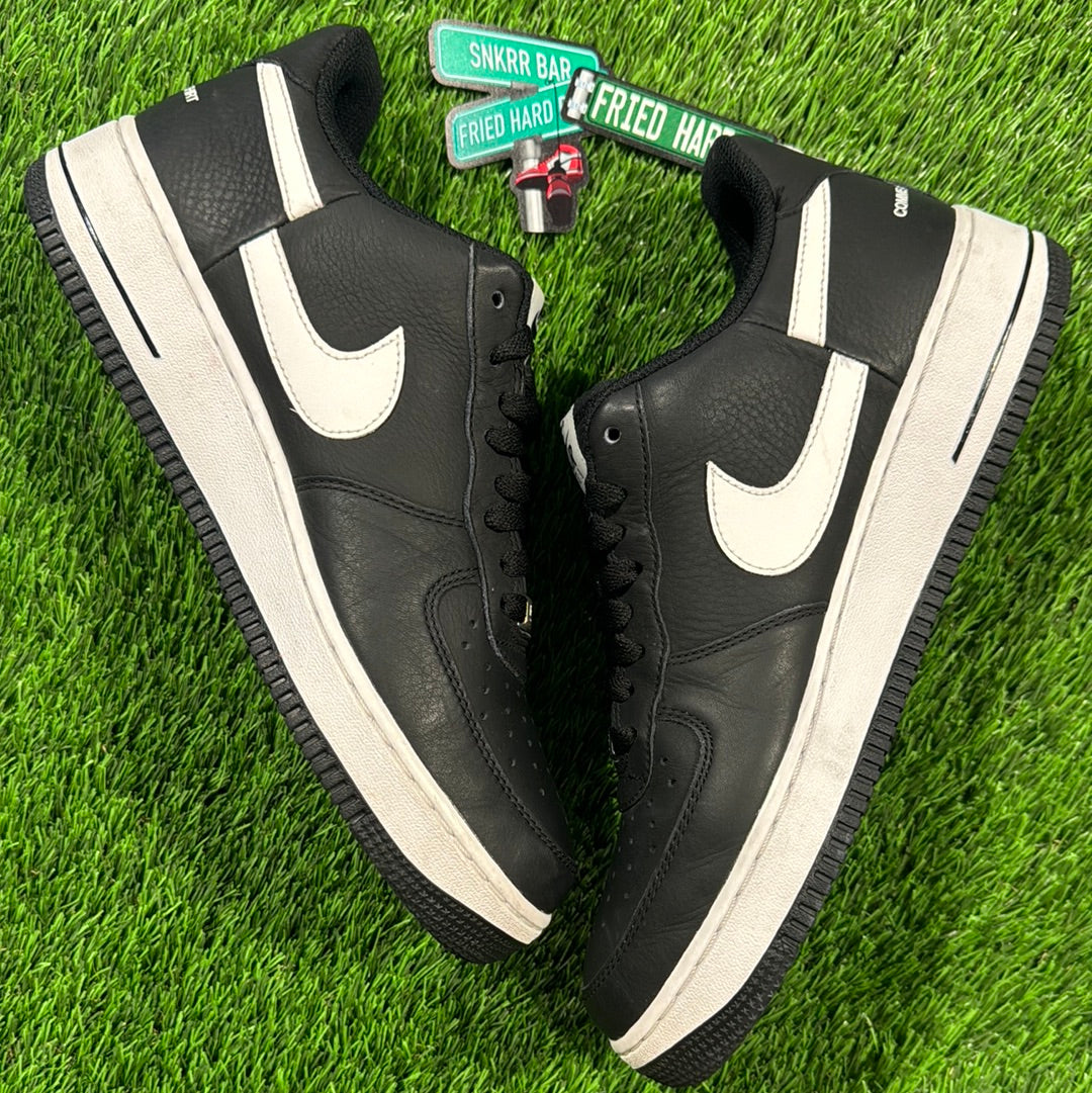 Supreme x Comme des Garçons SHIRT x Air Force 1 Low 'Black' 9.5M/11W