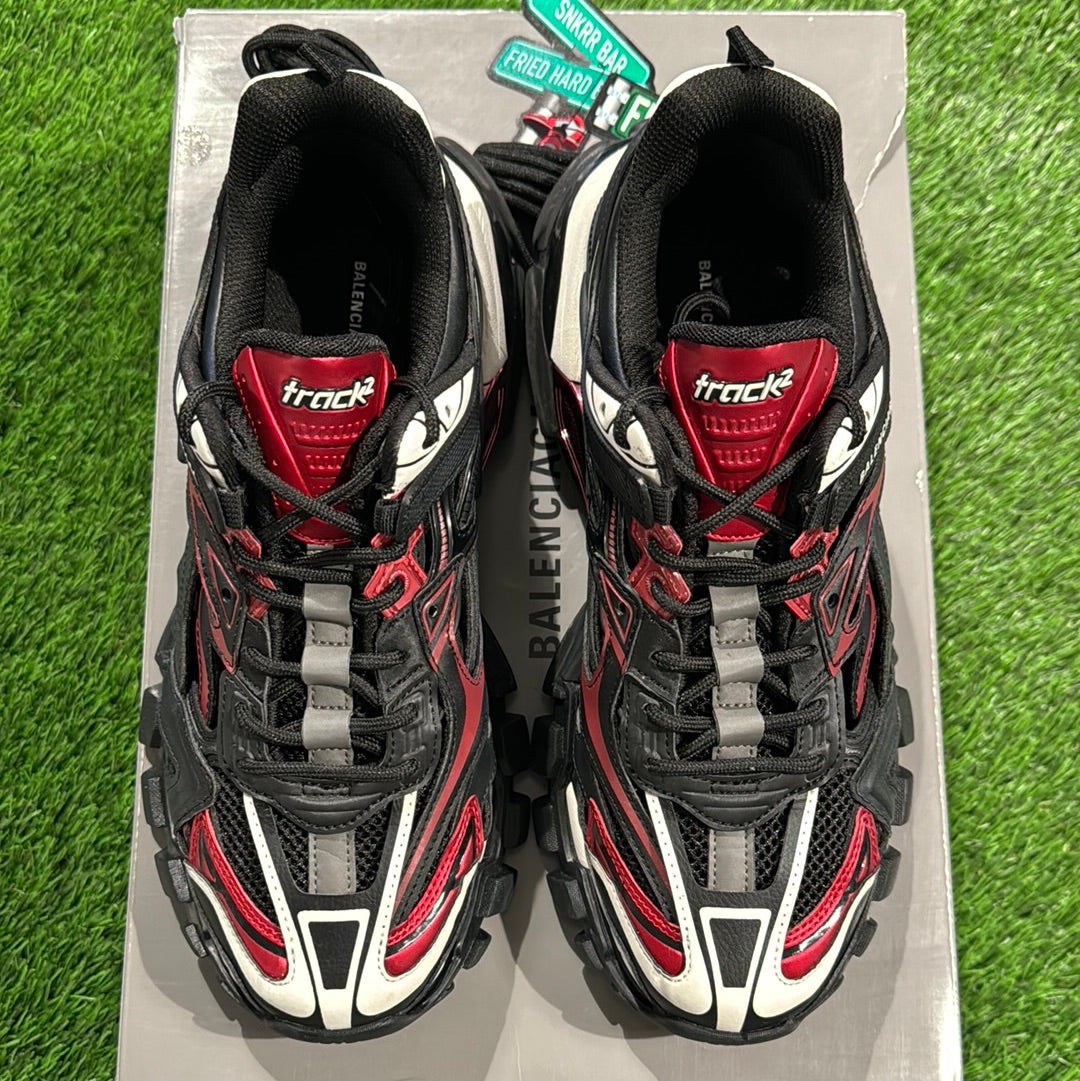 Balenciaga Track.2 Trainer 'Black Burgundy'