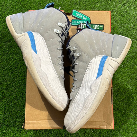Air Jordan 12 Retro 'Grey University Blue'