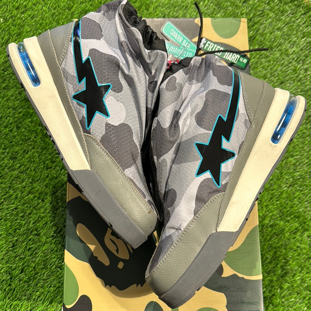 Honeycomb Camo Zip Roadsta 'Grey'