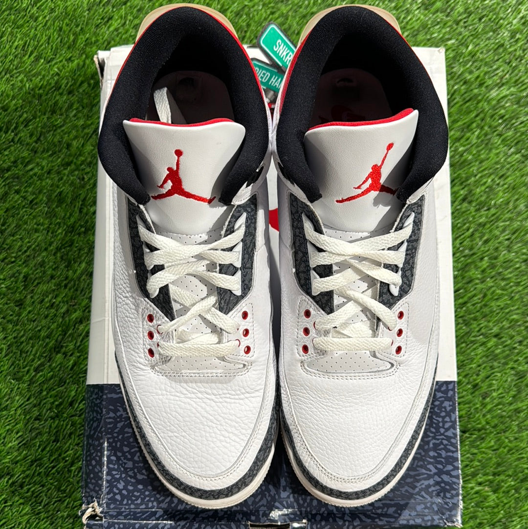 Air Jordan 3 Retro Denim SE 'Fire Red'