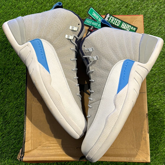 Air Jordan 12 Retro 'Grey University Blue'