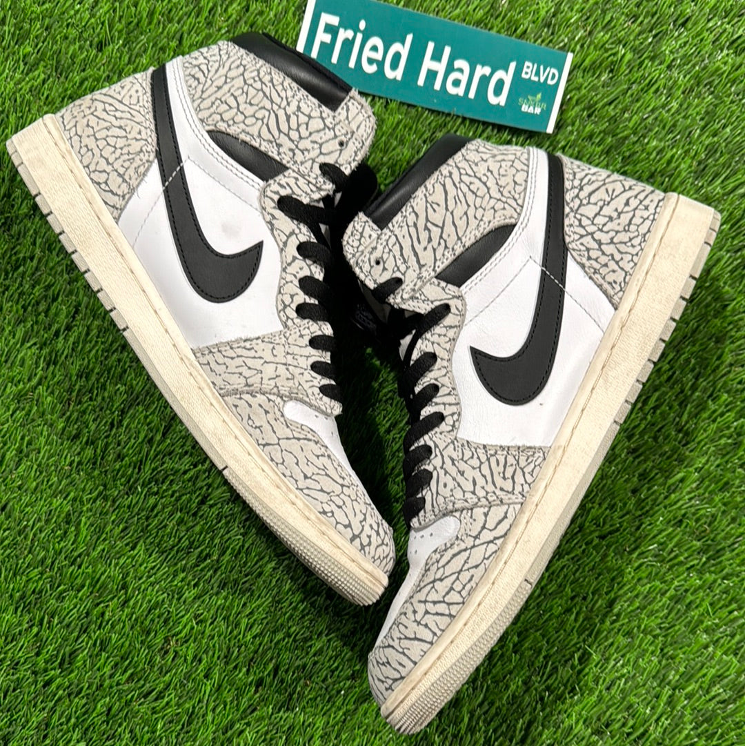 Air Jordan 1 Retro High OG 'White Cement'