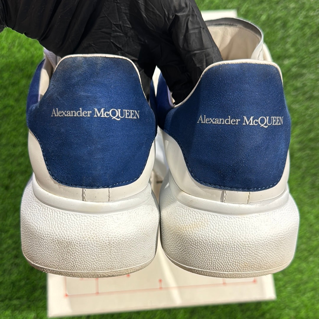 Alexander McQueen Oversized Sneaker 'White Paris Blue'
