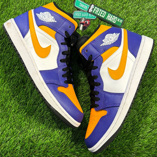 Air Jordan 1 Mid 'Lakers'