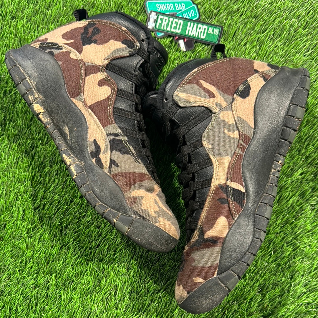 Air Jordan 10 Retro 'Woodland Camo'