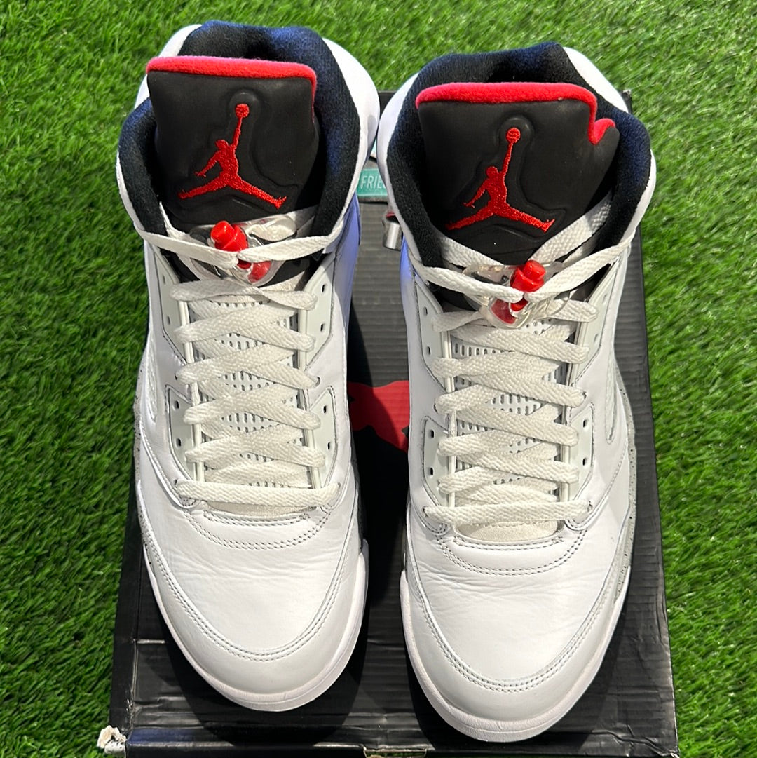 Air Jordan 5 Retro 'White Cement'