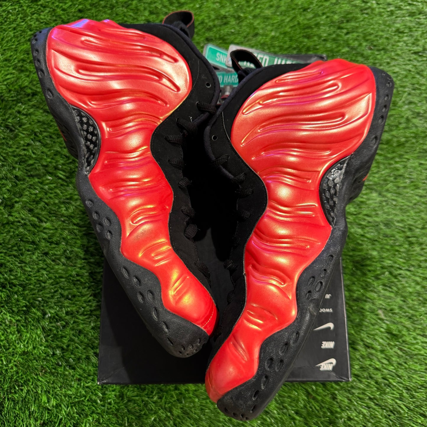 Air Foamposite One 'Habanero Red'