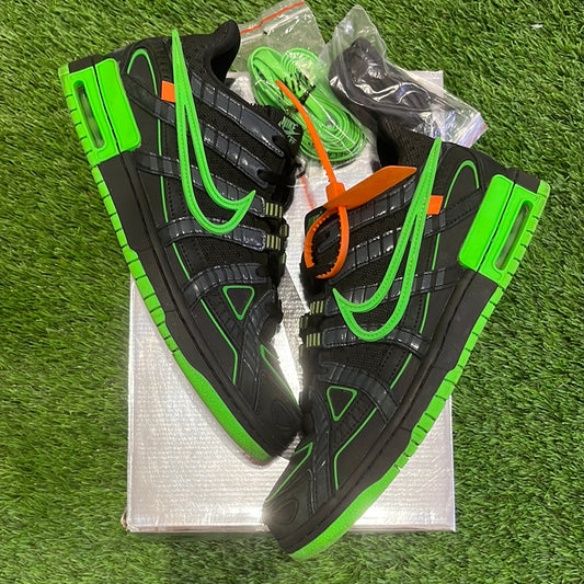 Off-White x Air Rubber Dunk 'Green Strike'