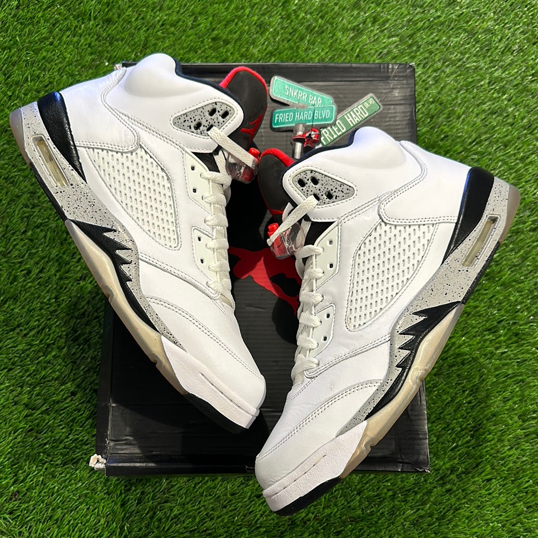 Air Jordan 5 Retro 'White Cement'