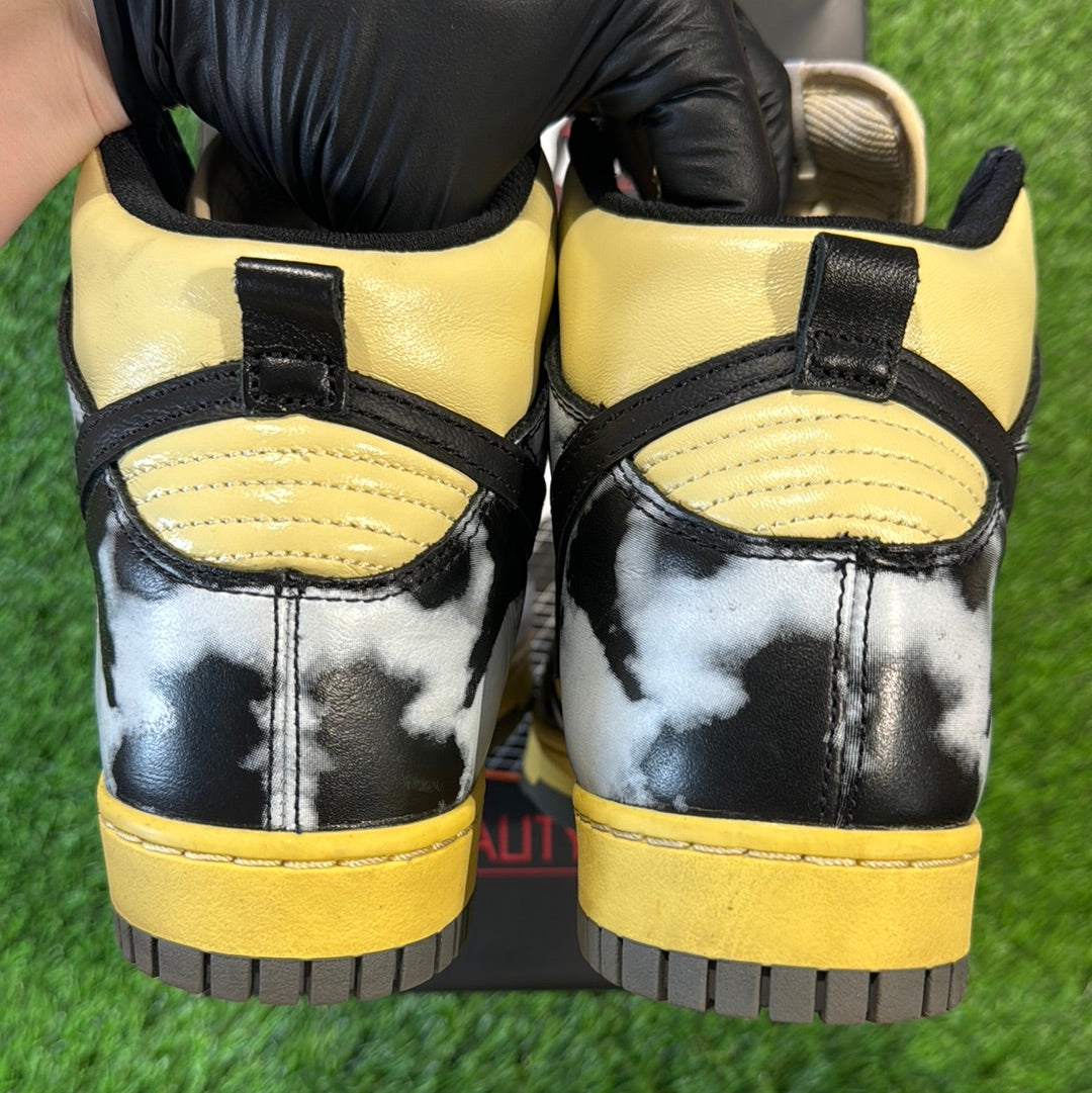 Dunk High 1985 'Black Acid Wash'