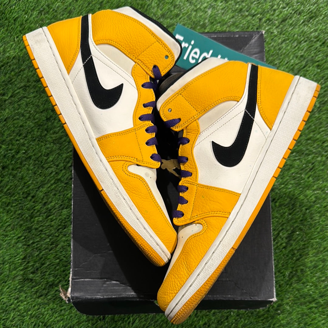 Air Jordan 1 Mid 'Lakers'
