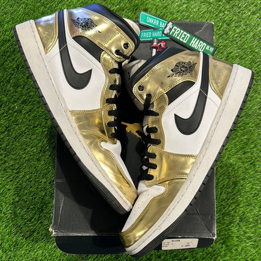 Air Jordan 1 Mid SE 'Metallic Gold' 13M/14.5W