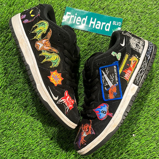 Neckface x Dunk Low Pro SB 'Black'