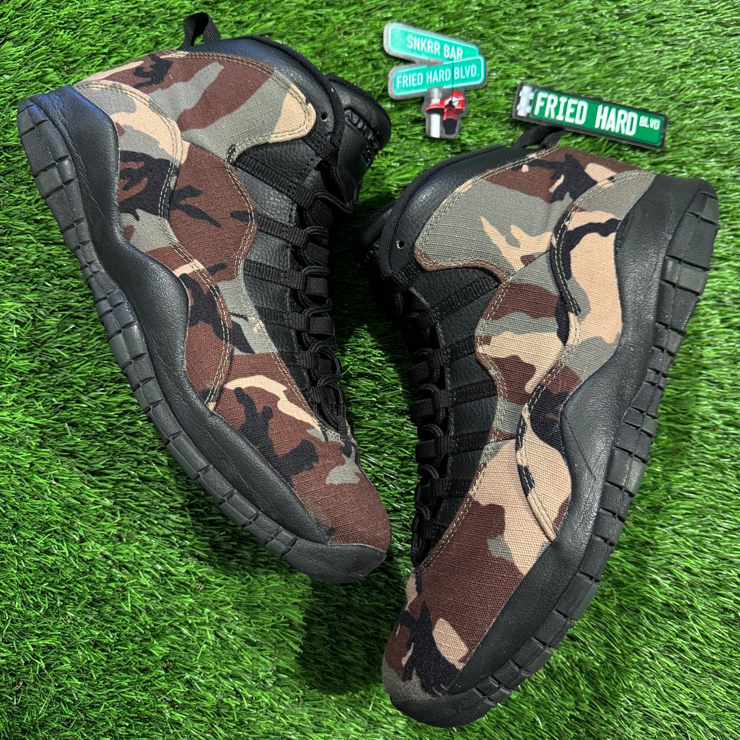 Air Jordan 10 Retro 'Woodland Camo'