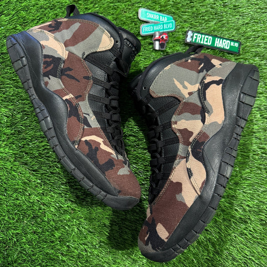 Air Jordan 10 Retro 'Woodland Camo'