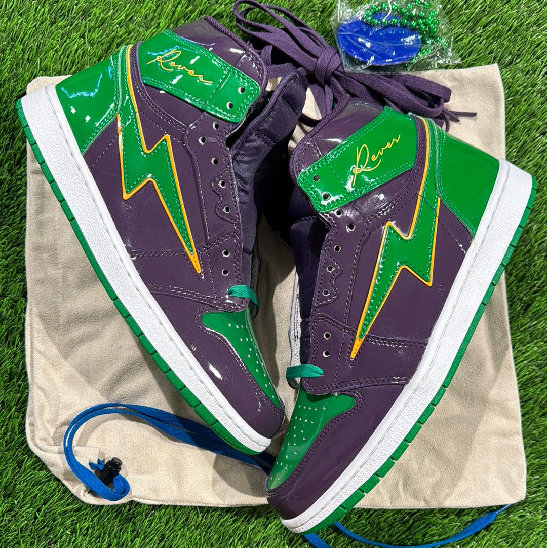 Air Kiy 'Purple Green Gold'
