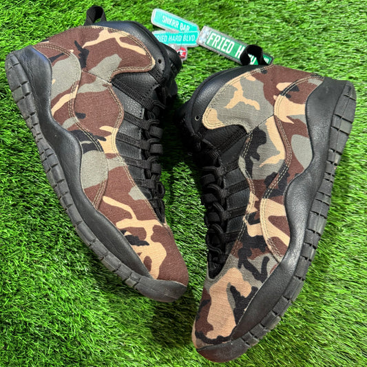 Air Jordan 10 Retro 'Woodland Camo'