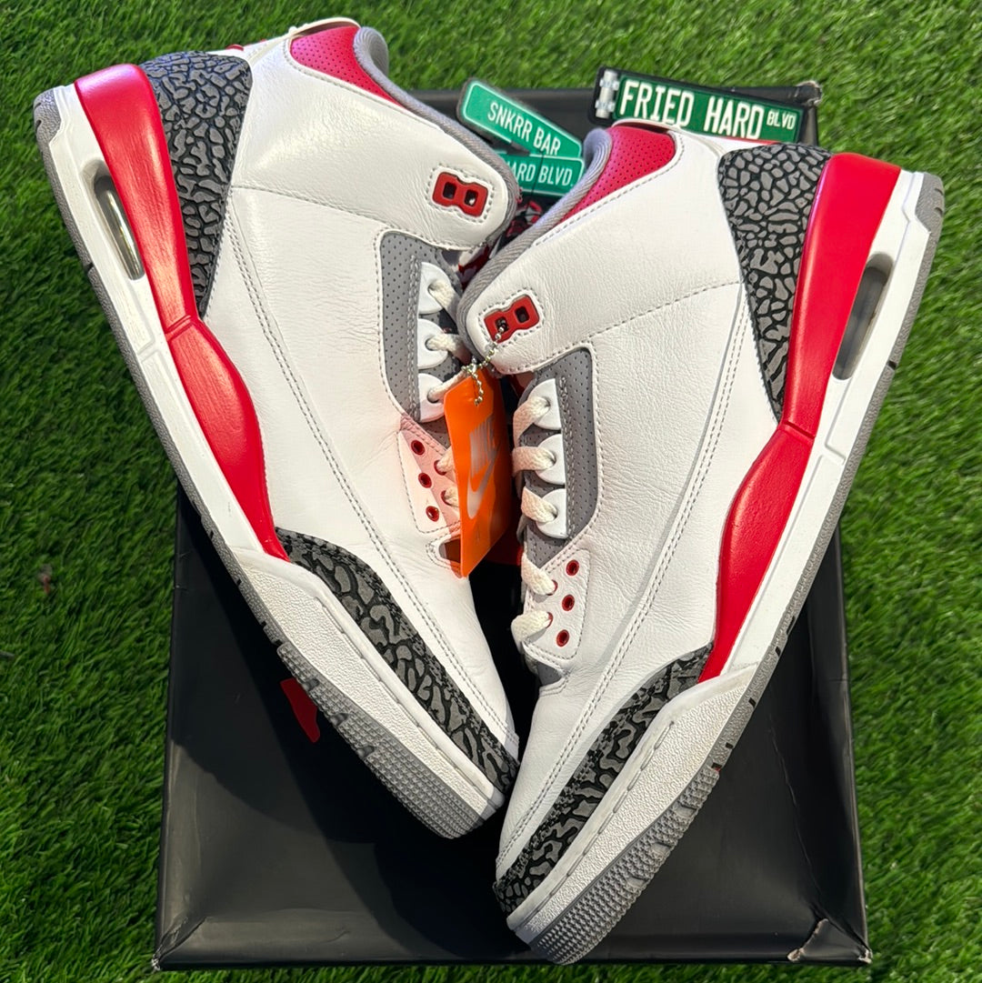 Air Jordan 3 Retro 'Fire Red' 2022