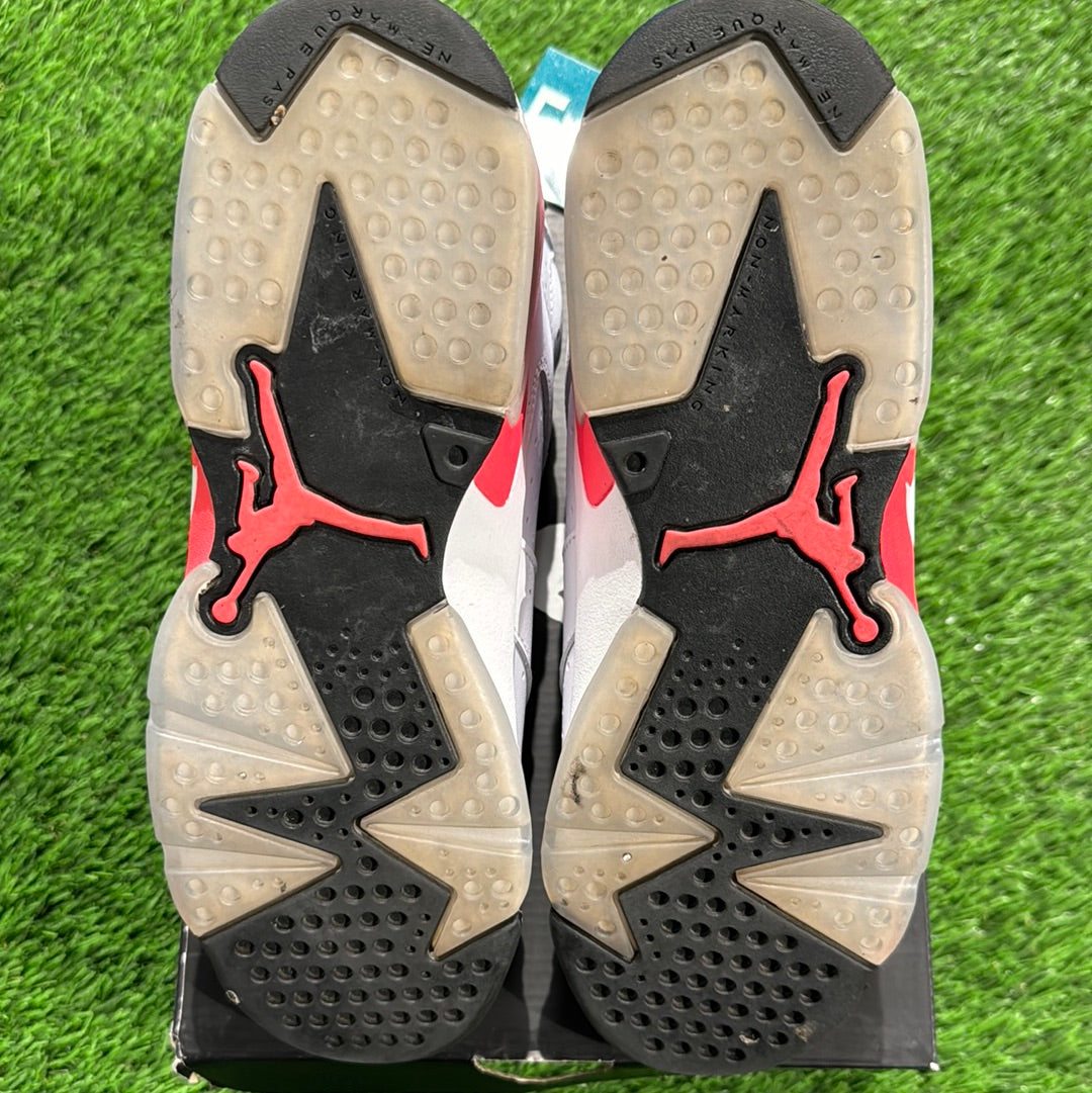 Air Jordan 6 Retro BG 'White Infrared' 2014